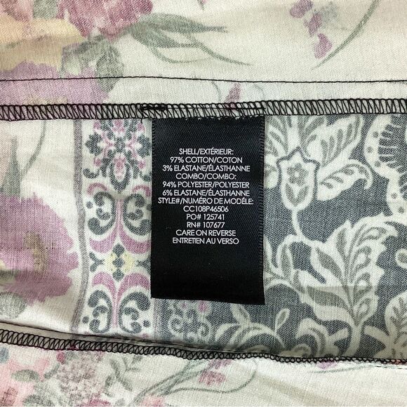 NWT Alice + Olivia Size 6 Janis Floral Mock Neck Mini Dress Dream Castle Multi - Picture 11 of 13